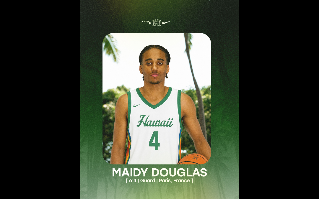 Hawai’i completes roster with addition of standout U20 French guard Douglas