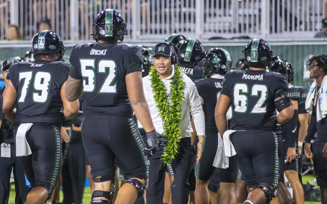 Hawai’i handles New Mexico State behind big nights from Uiliata, Harris
