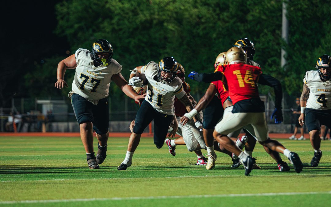Nānākuli Shuts Out Roosevelt, 30-0, for First League Win of the Season